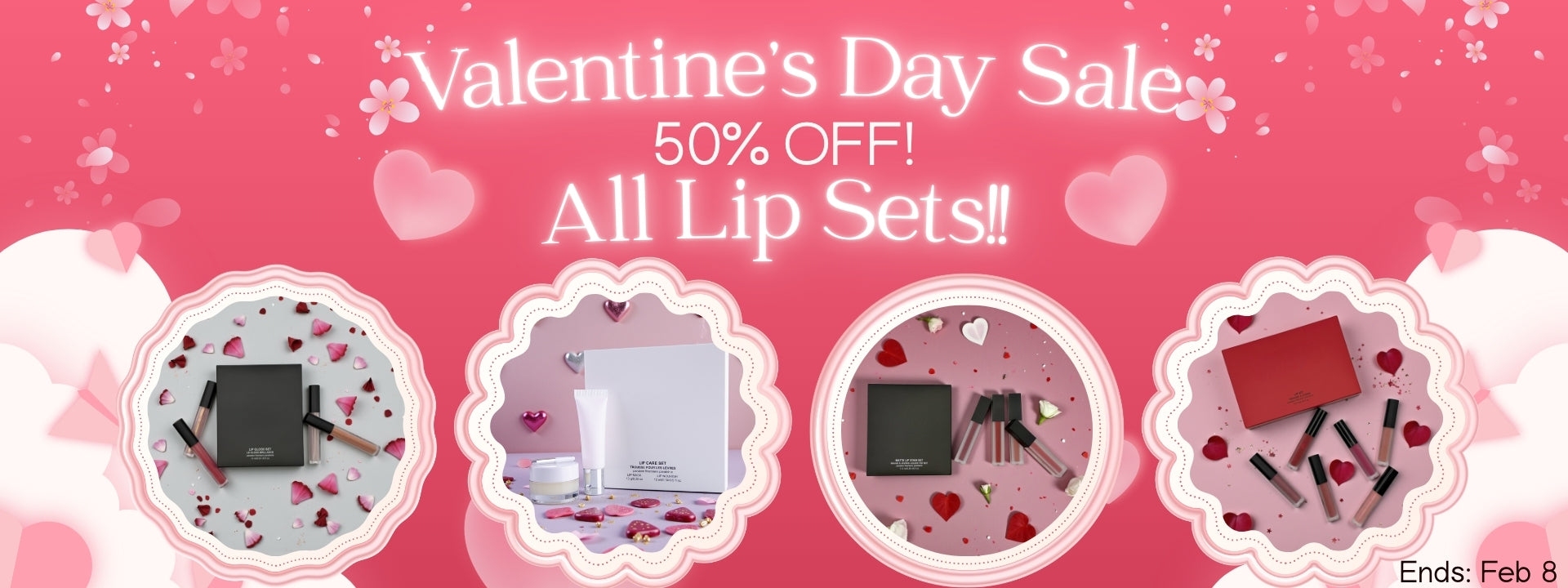 50% off Lip Sets